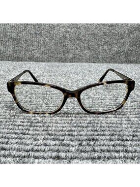 Anne Klein Eyeglasses Frames Only Mocha Tortoise 52-15-135 Full Rim Rectangle